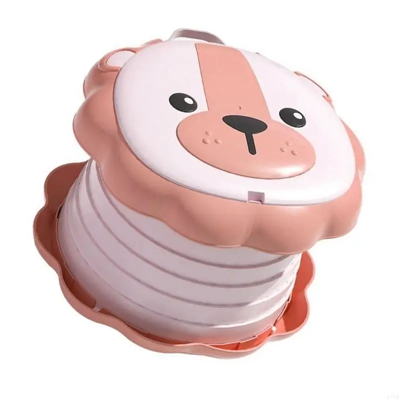 D7YD-asiento entrenamiento para ir baño, inodoro plegable móvil para niños, orinal portátil para bebé