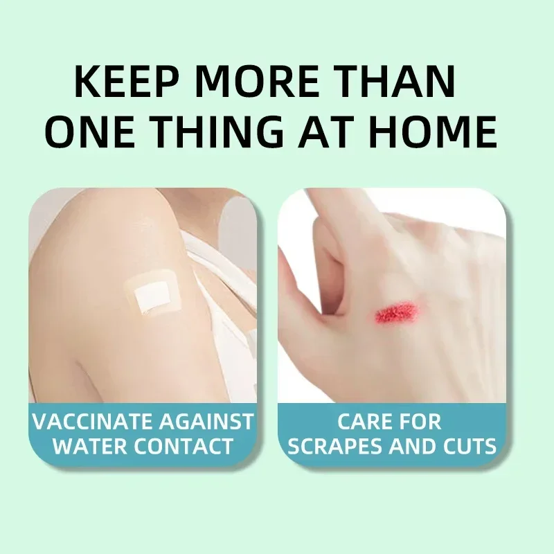 Adhesivo impermeable transparente PU 50 Uds 38*38mm vendaje de tirita cuadrado pegatina protectora - imagen 3