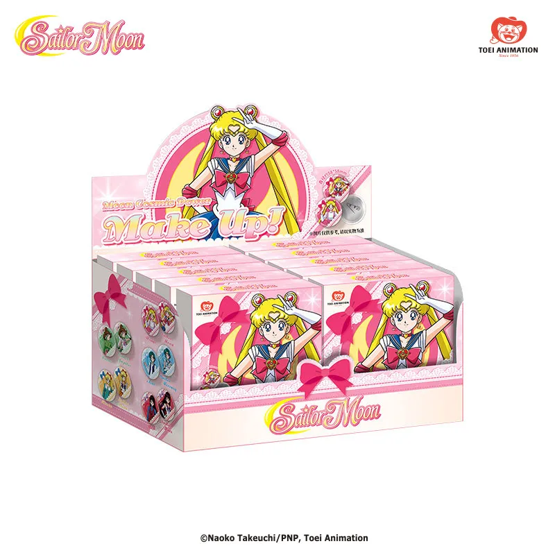 Caja sorpresa Sailor Moon con insignia holográfica de transformación - imagen 3