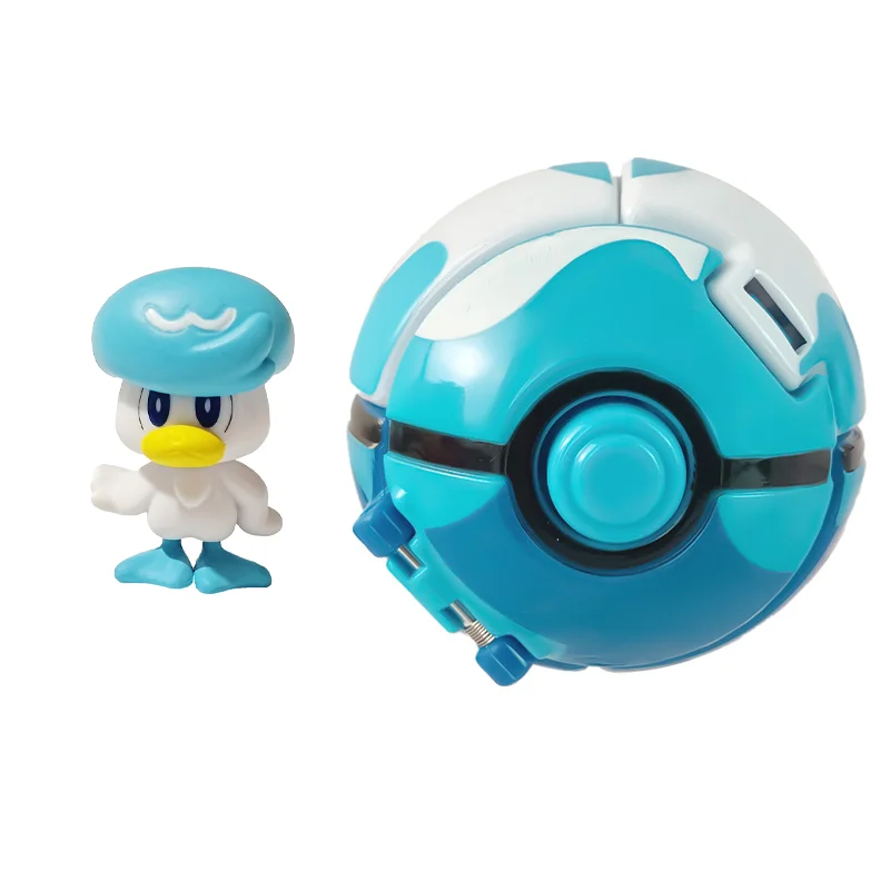 Figura de acción Pokémon Pikachu con Poké Ball para niños - imagen 4