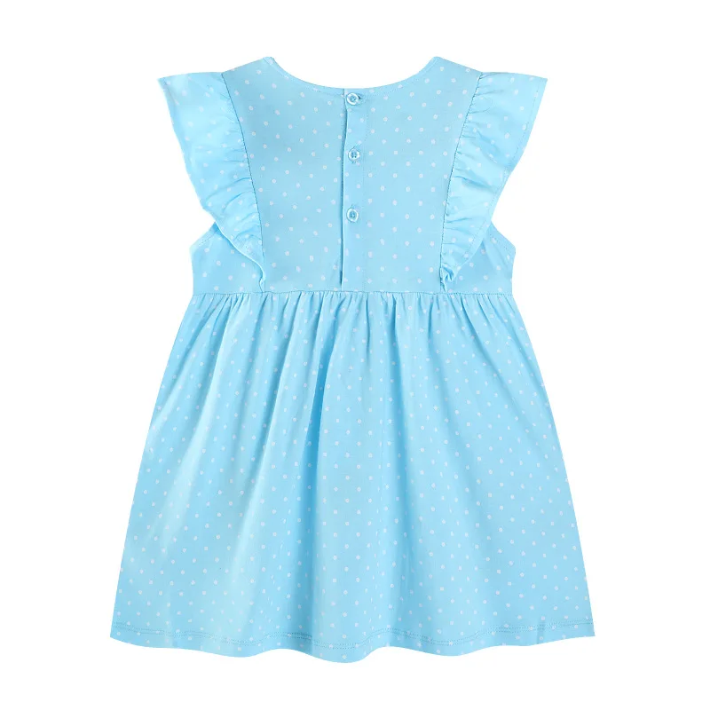 Vestido de princesa sirena con encaje bordado para niñas - imagen 3