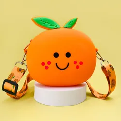 Bolso infantil de silicona – Diseño cruzado con dibujos animados