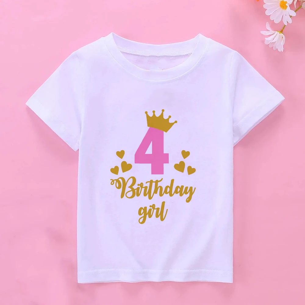 Camiseta cumpleaños niña - Vista principal