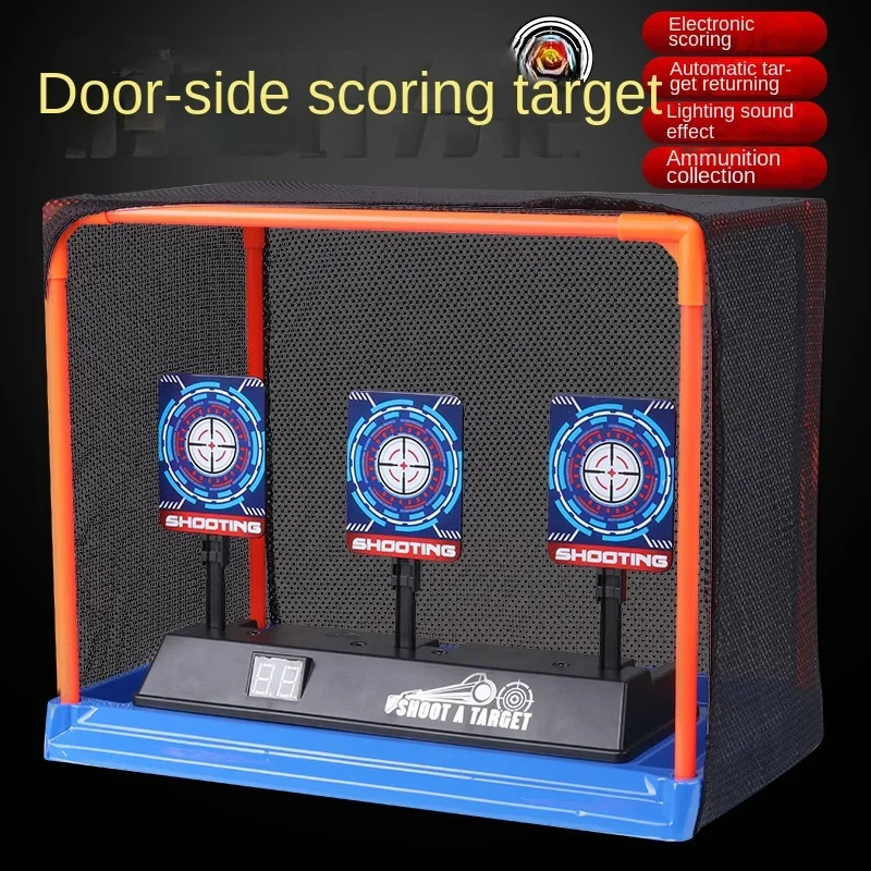 Pistolas Nerf con luz y sonido para niños – Juego de puntería - imagen 3