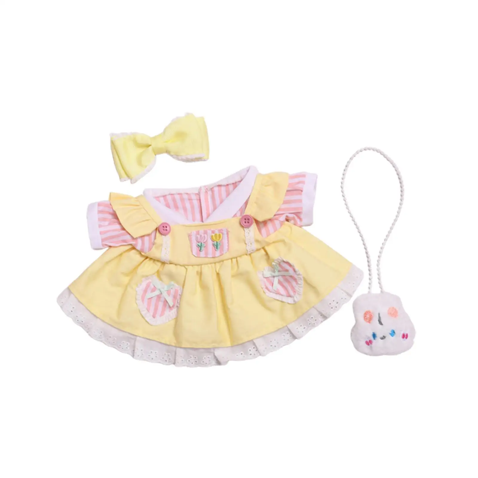 Dolls Princess Dress Accs Casual Outfits for 38cm Dolls Dress up Girls Dolls