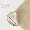 2pcs 1.8x1.2x2.7cm