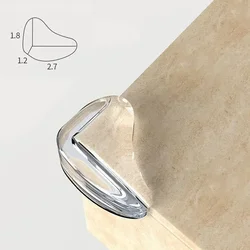 Protector de esquinas de silicona – Seguridad para muebles infantiles