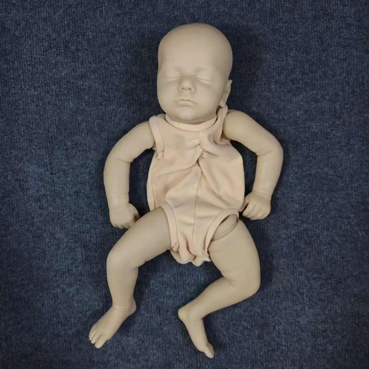 Kit de muñeco realista sin pintar, 20 pulgadas, Alessia con nombre grabado, piezas de muñeca bebé en blanco de vinilo hechas a mano - imagen 5