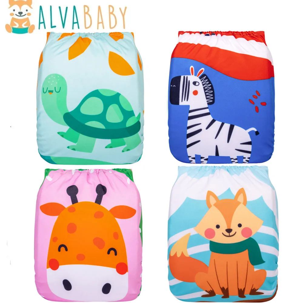 U Pick ALVABABY-pañal de tela para bebé, posicionamiento Digital, reutilizable, Unisex, con inserto de pañal, 1 ud.