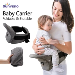 Sunveno Portabebés Ergonómico Ajustable con Bolsillo Portátil