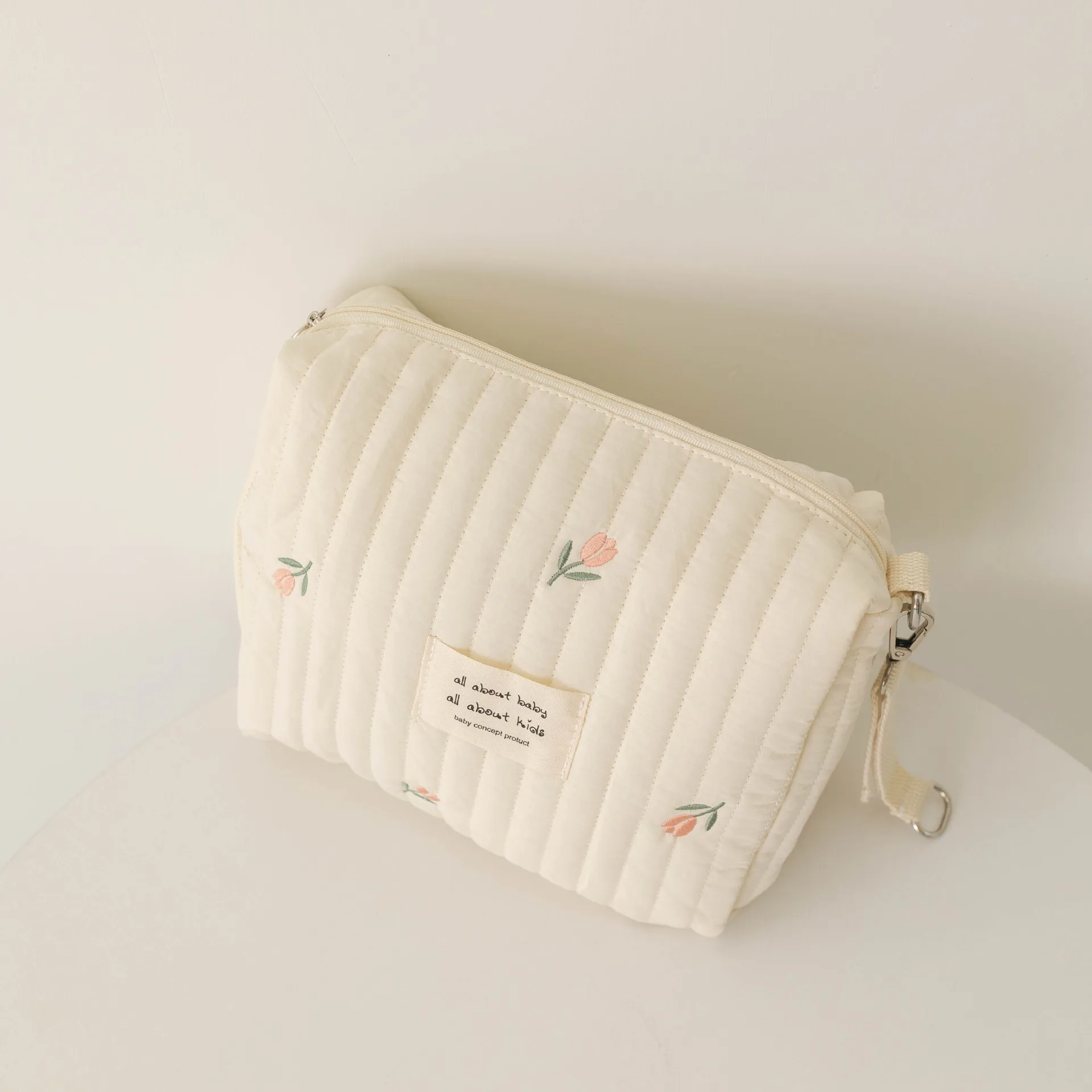 Flower nappy bag