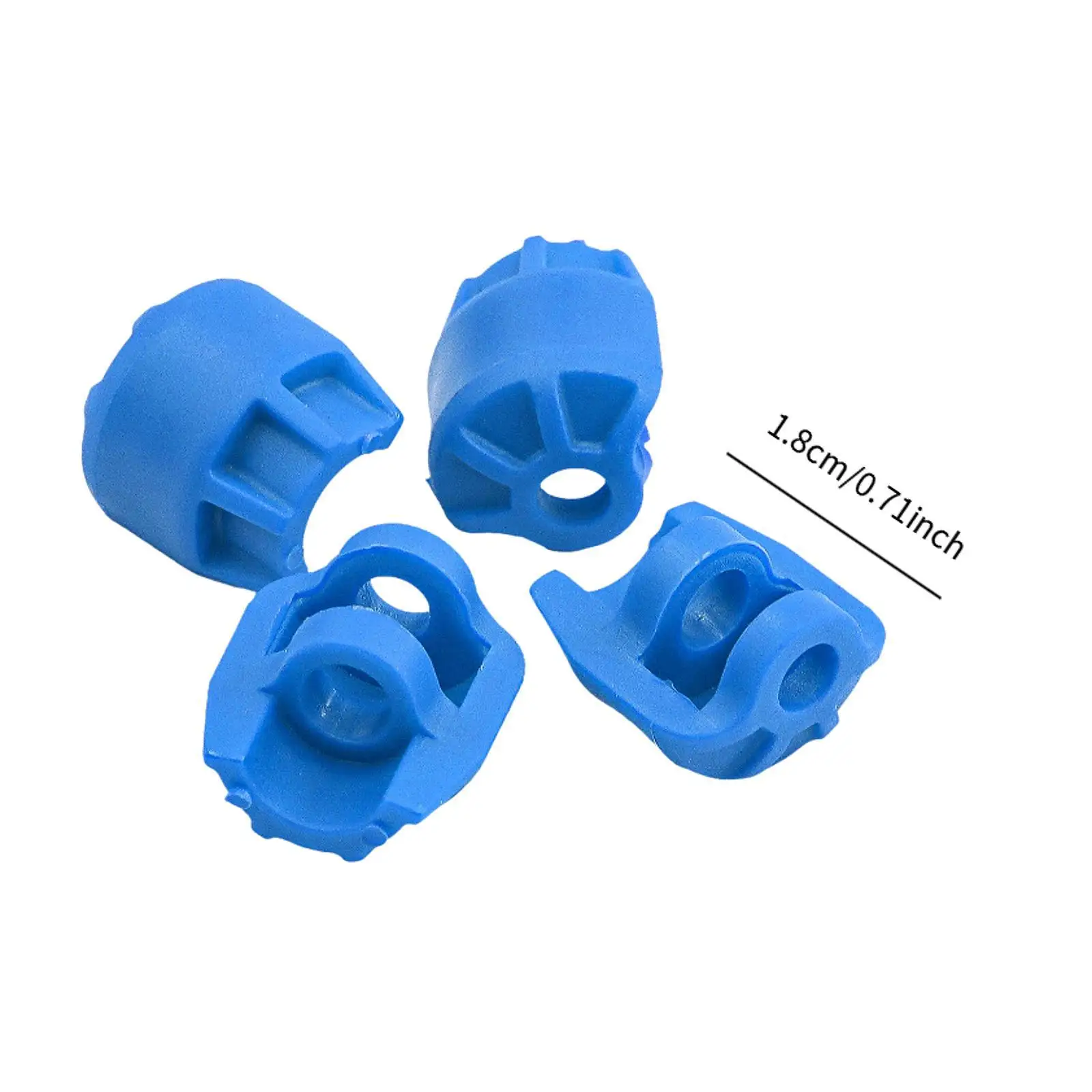 4x Shock Cap Protector Replacement Anti Collision Cap 1/7 Scale RC Car Model