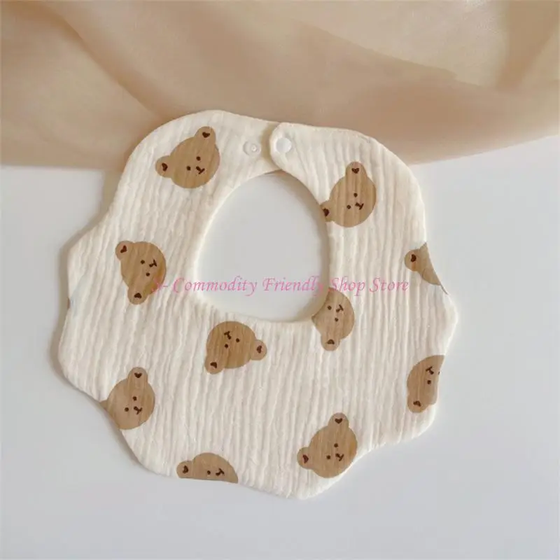 85ae baberos para bebés para comer recién nacidos babero babero toalla saliva absorbente tela burp infante unisex toalla - imagen 2