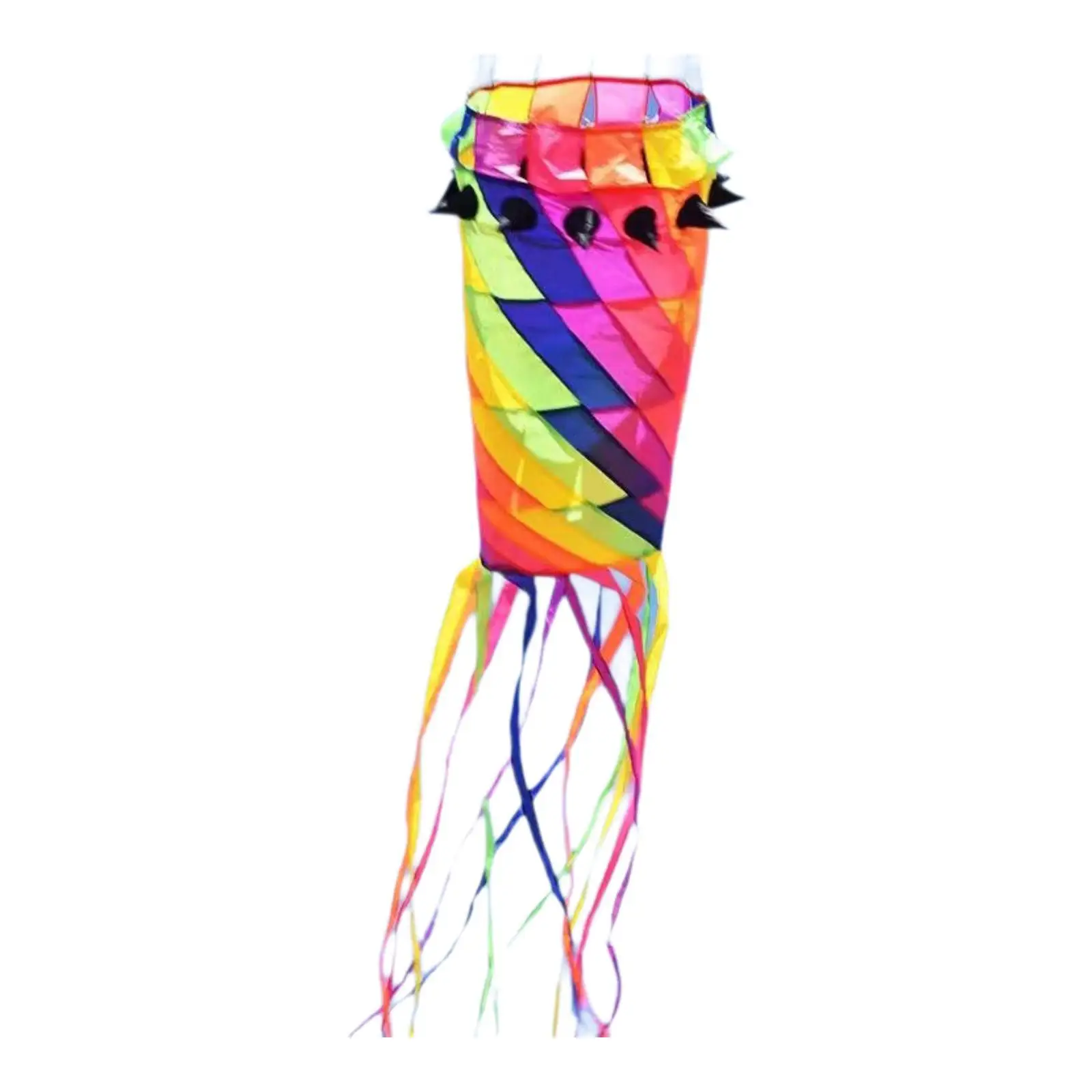 Popular Rotating Tube Kite Lightweight Long Tail Kite for Sea Beach Sports