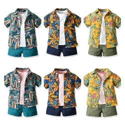 Conjunto de algodón para niño – Estilo fresco de verano
