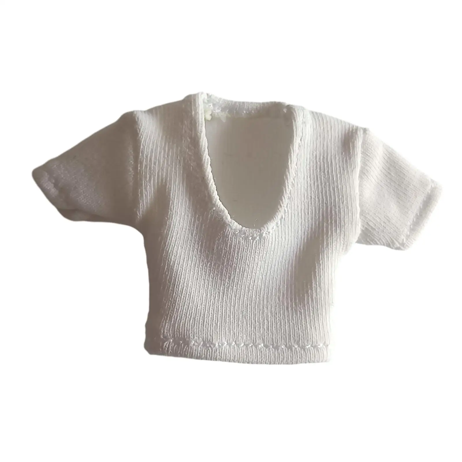 1/12 Scale Action Figures Shirt Clothes Sweater Accessories Handmade Miniature DIY Doll Dress up Doll Decor Stylish Doll Clothes