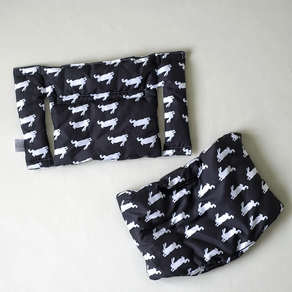 Cojín para silla de comedor de bebé, cojín integrado antideslizante portátil para salir, accesorios para silla de crecimiento de alimentación de bebé, Otoño e Invierno - imagen 5