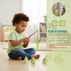 Juego de Pesca Interactivo con Caña – Educativo para Niños