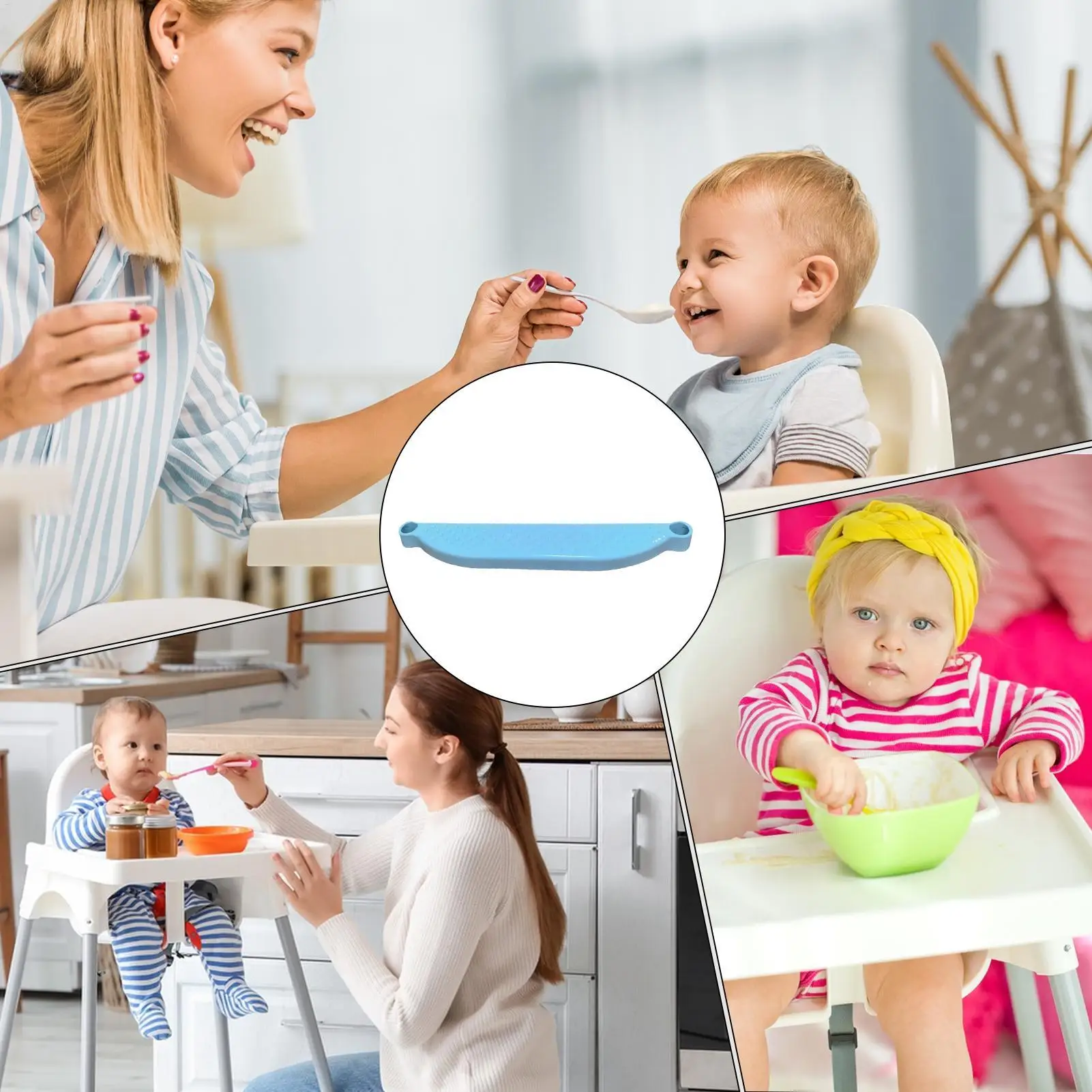 Reposapiés para silla alta, altura ajustable, accesorios de soporte antideslizantes, reposapiés para silla para el hogar, niños pequeños, oficina, comer para bebés