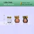 3pcs Mini Owls