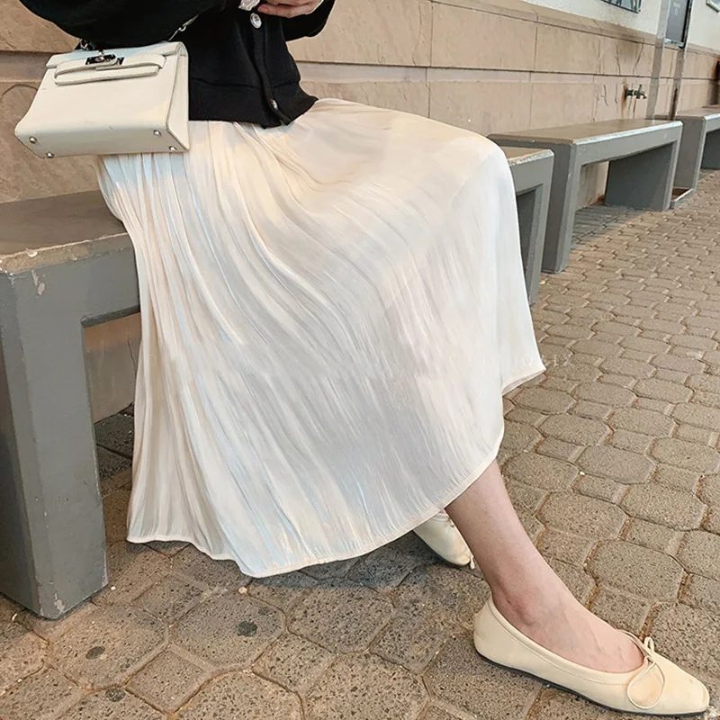Falda de maternidad suave cuatro estaciones estilo coreano casual - imagen 2