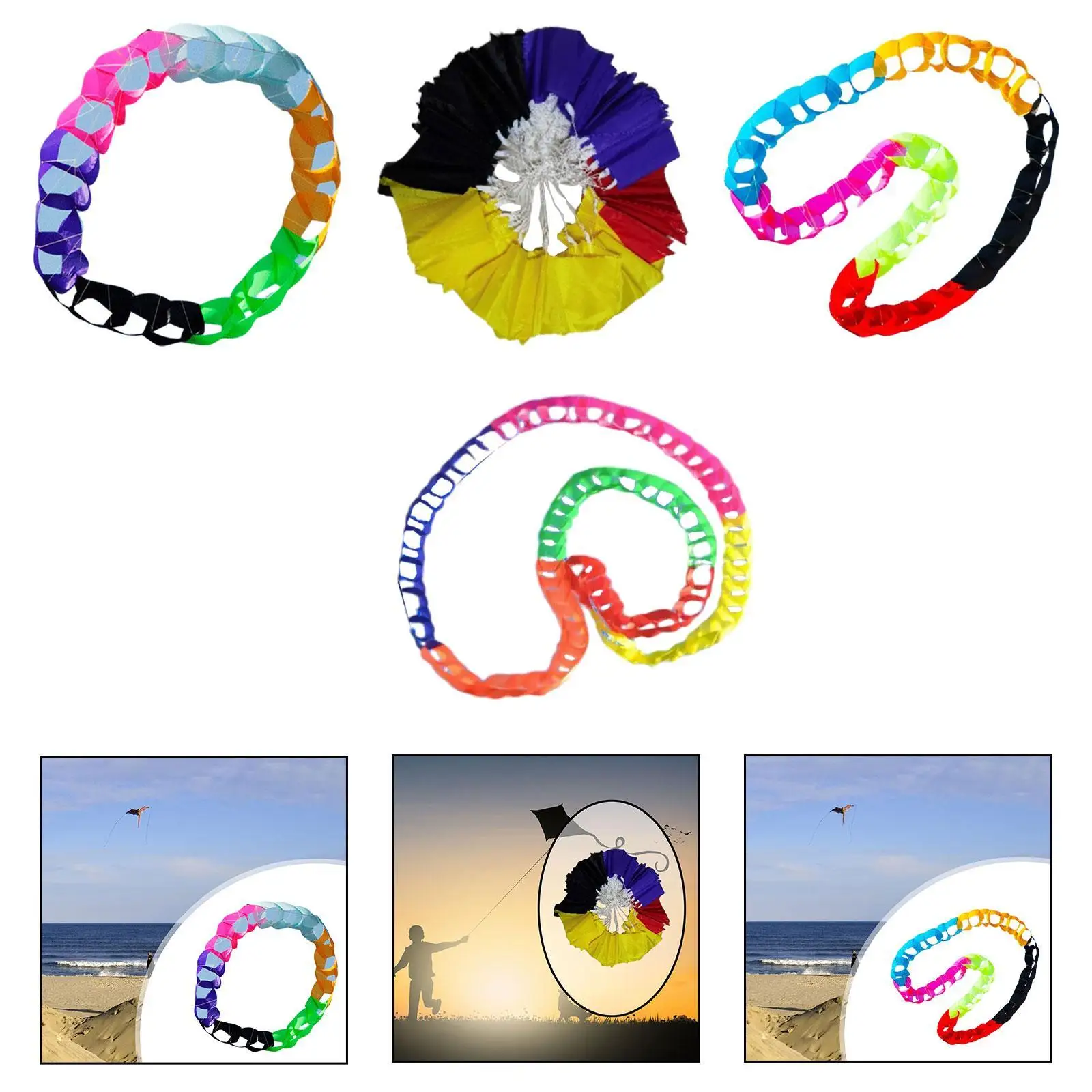 3D Kite Birthday Gifts Leisure Sports Unique Multicolor for Trip Garden Yard