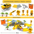133 PCS Track Set
