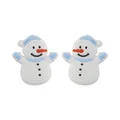 Pastel blue Snowman