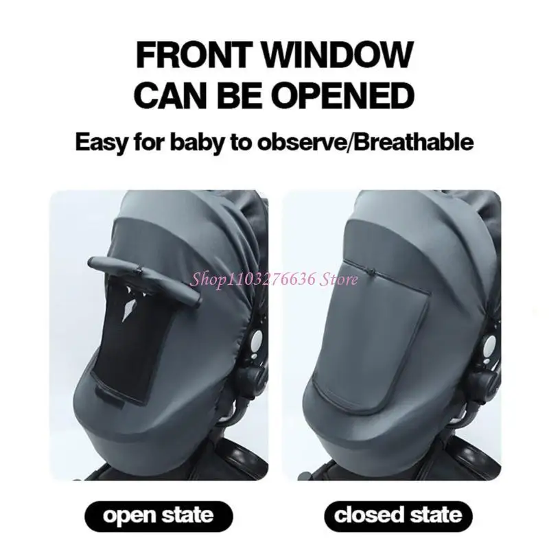 R6FD cochecitos para bebés cubierta sombra solar cocinero protección solar protector solar - imagen 2
