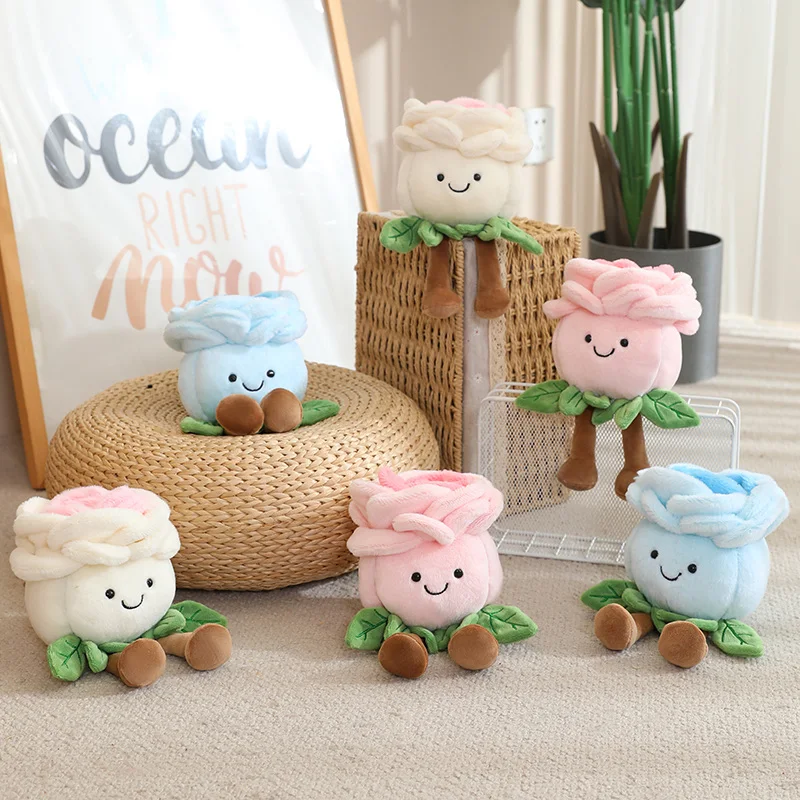 Muñeco de peluche floral con patas para decoración infantil - imagen 5