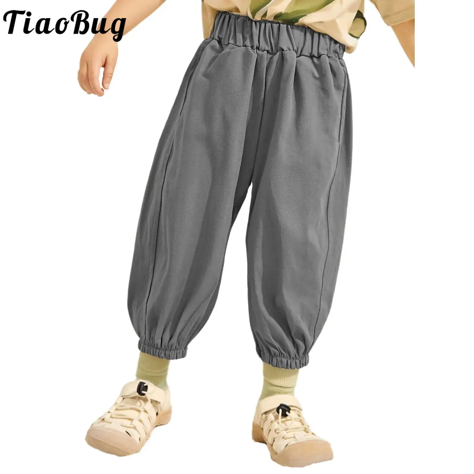 Pantalones de algodón para bebé – Bombachos con cintura elástica - imagen 2