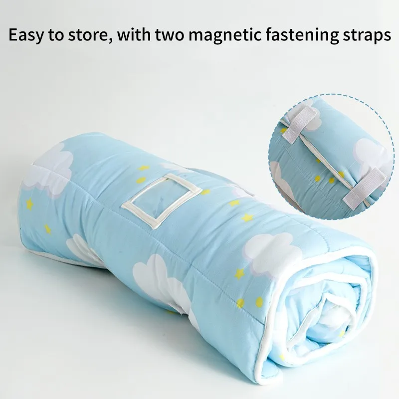 Funda de edredón portátil antiapagado para niños para la hora de la siesta: manta cómoda y cálida para la hora de la siesta del bebé para bebés - imagen 2
