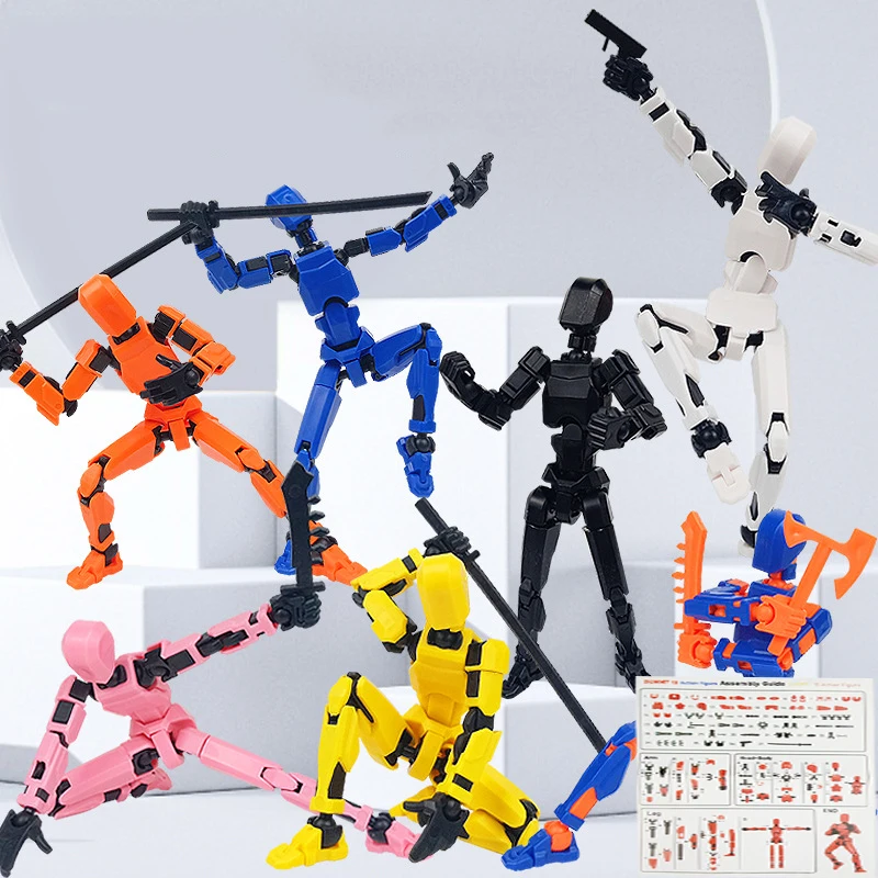 Figura de acción Titan articulada estilo Lucky – Juguete 3D - imagen 2