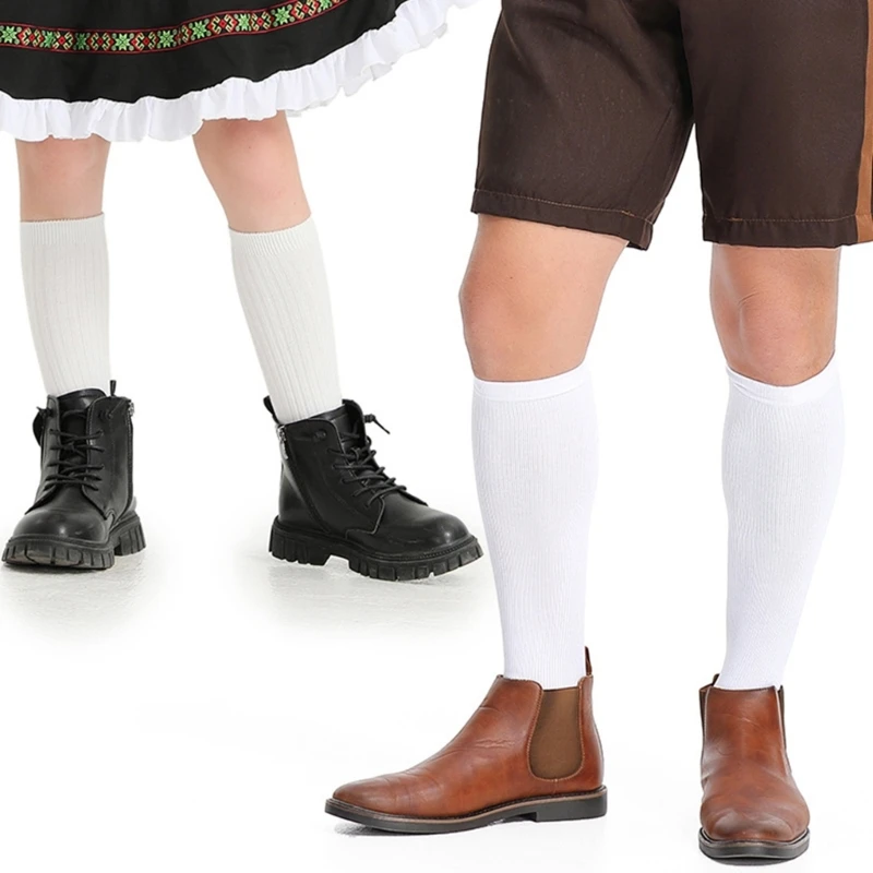 Calcetines para niños de tubo medio de algodón puro Primavera Verano niños y niñas calcetines blancos finos calcetines transpirables para bebés
