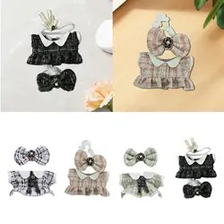 Conjunto para muñecas de 17 cm con vestido y sombreros