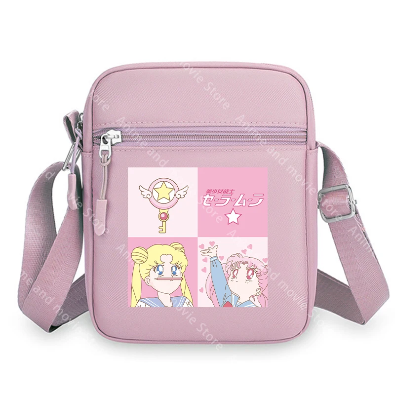 Bolsa Sailor Moon para niña – Bolso cruzado con cremallera personalizado - imagen 2