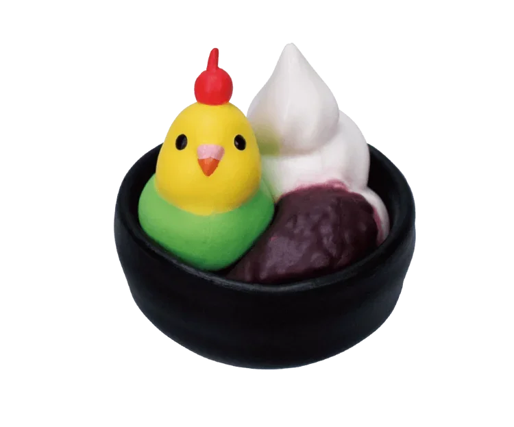 parrot cream anmitsu
