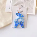 3pcs blue Surf board