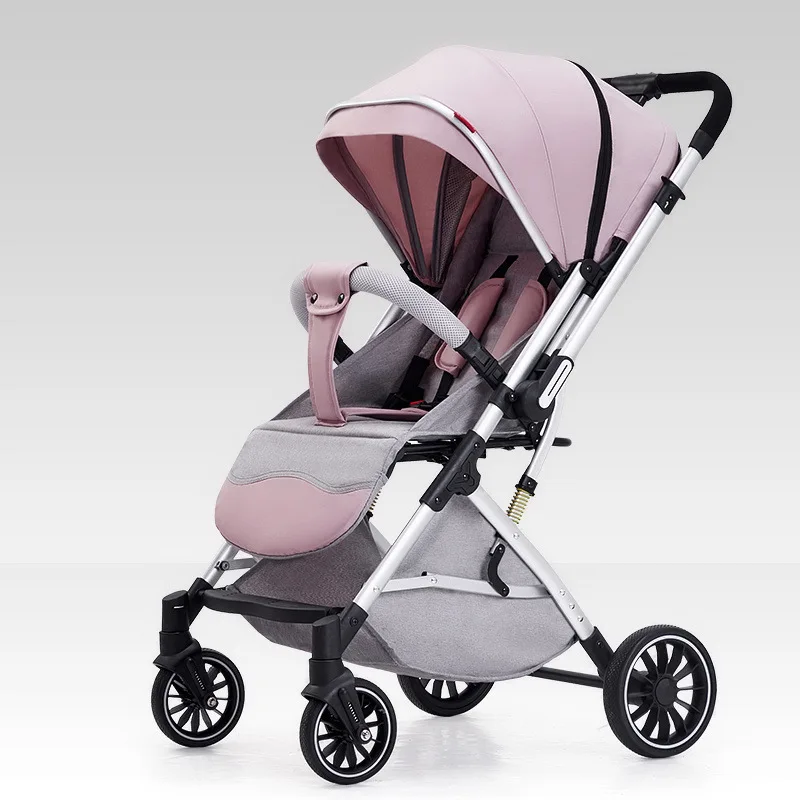 Carrito de bebé ligero y reclinable con dirección reversible - imagen 5
