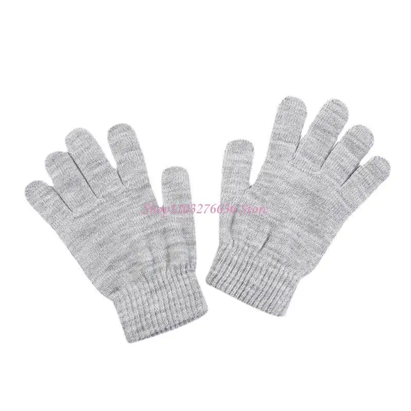 Guantes elásticos de invierno para niño – Cálidos y elegantes - imagen 2