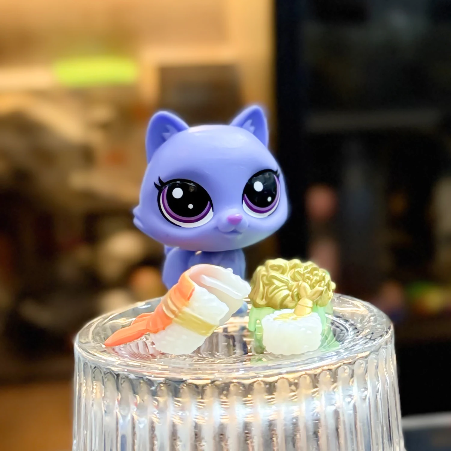 LPS perros Animal mascota gato pez con accesorios Anime mascotas edición limitada figuras de acción especiales juguetes Pascua Bonuss regalo de Navidad - imagen 3