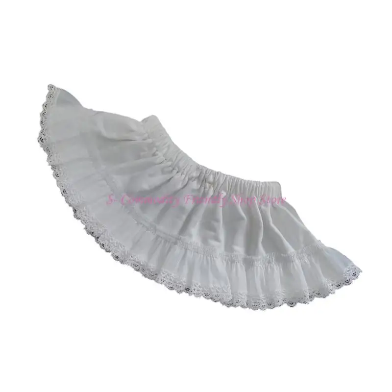 85ae elegante falda encaje niñas ligeras aliviables fácilmente cuidado diario vestimenta