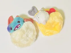 Alfombra infantil suave – Diseño kawaii amarillo