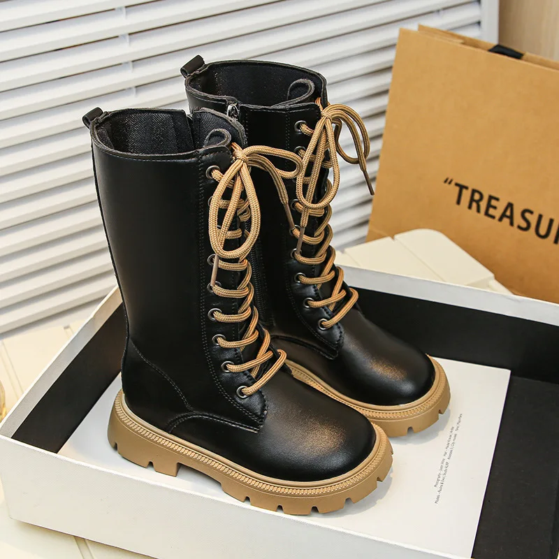 Botas de invierno forradas para niño – Suela antideslizante - imagen 2