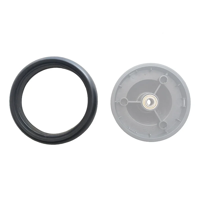 Neumático de rueda de Buggy para rueda delantera o trasera serie Yoya, traje sin cámara de PU de 5,3 pulgadas para cubierta de neumático de cochecito de 13,5 CM de diámetro - imagen 3