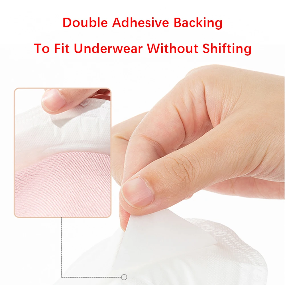 Almohadillas desechables para lactancia materna, almohadilla de algodón transpirable y delgada, superabsorbente - imagen 4