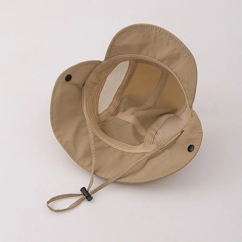 Sombrero de verano para niños, protección del cuello, gorra de pescador, bonitos sombreros de dibujos animados para niños pequeños, protección Uv, sombreros de cubo plegables para bebés al aire libre - imagen 5