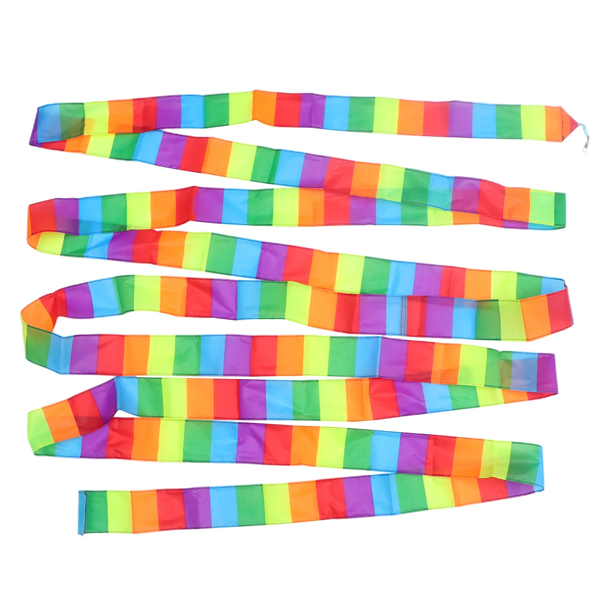 Accesorio para cometa resistente con cola de arcoíris de 15M para volar el viento al aire libre, mejora de movimiento colorida, adecuado para cometas grandes - imagen 4