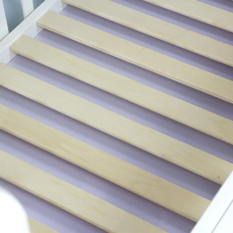 Adecuado para recién nacidos, cuna de bebé sólida Natural, madera, estilo europeo, móvil multifuncional, se puede fijar a la cama de los padres - imagen 3