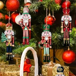 Cascanueces de madera decorativo para árbol navideño